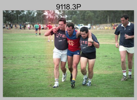 Inter-Squadron Football Competition, Army Survey Regiment 1991.
