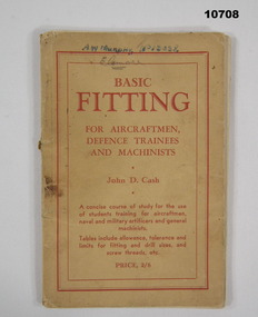 Book, Technical Manual for "Fitting".