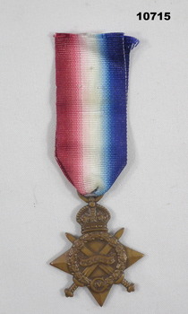 WW1 medal 1914-1918 Star.