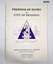 A4 Booklet, white Cover, Survey Corps Badge and colour Patch over a sketch of Fortuna Villa