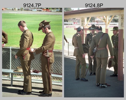 Army Svy Regt Freedom of Entry Parade, 1990. 