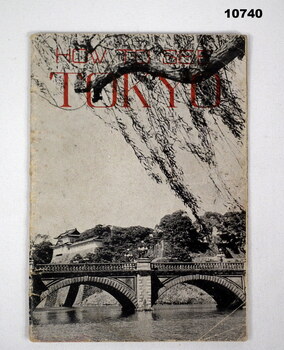 Tourist booklet highlighting the sights of Tokyo.