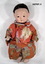Japanese traditional doll dressed as a boy.