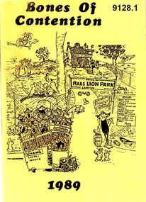 Cover of Bones of Contention Souvenir Program 1989