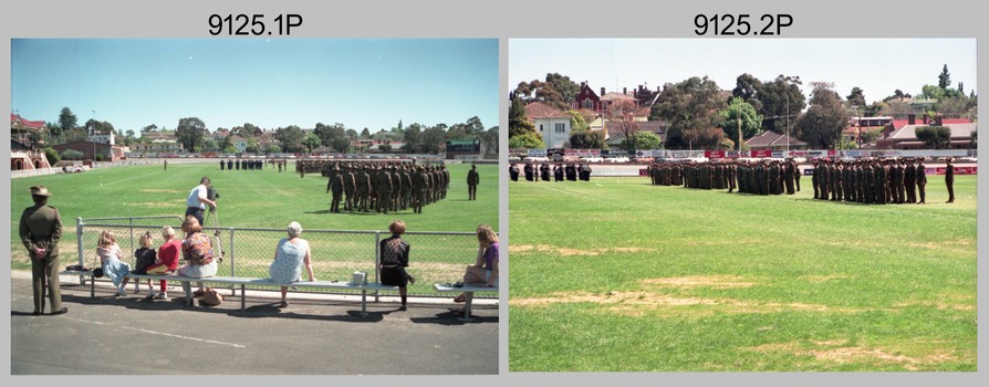 Army Svy Regt Freedom of Entry Parade, 1990
