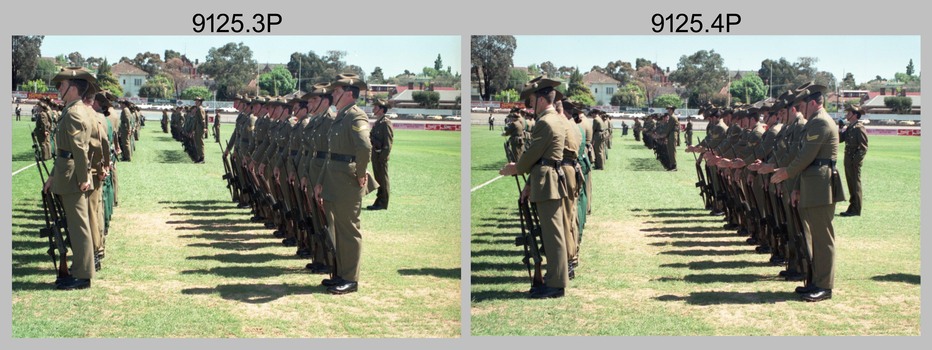 Army Svy Regt Freedom of Entry Parade, 1990