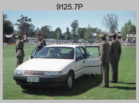 Army Svy Regt Freedom of Entry Parade, 1990