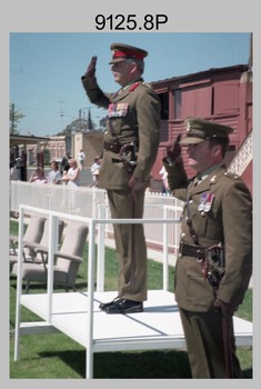 Army Svy Regt Freedom of Entry Parade, 1990