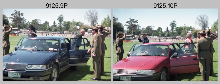 Army Svy Regt Freedom of Entry Parade, 1990
