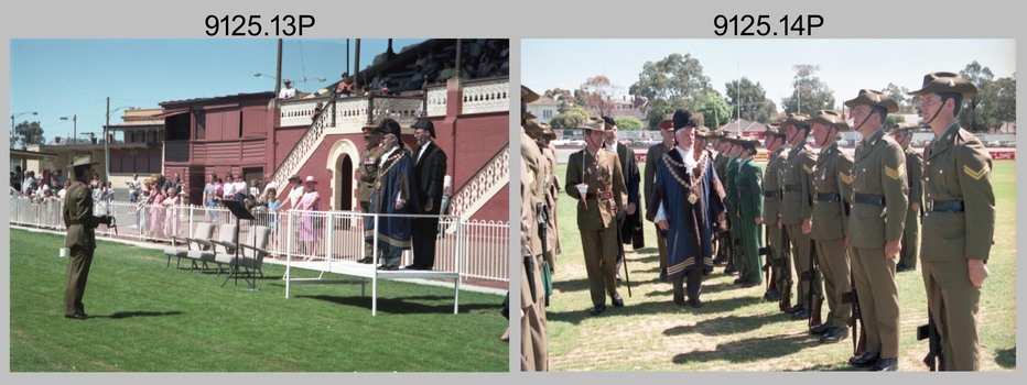 Army Svy Regt Freedom of Entry Parade, 1990