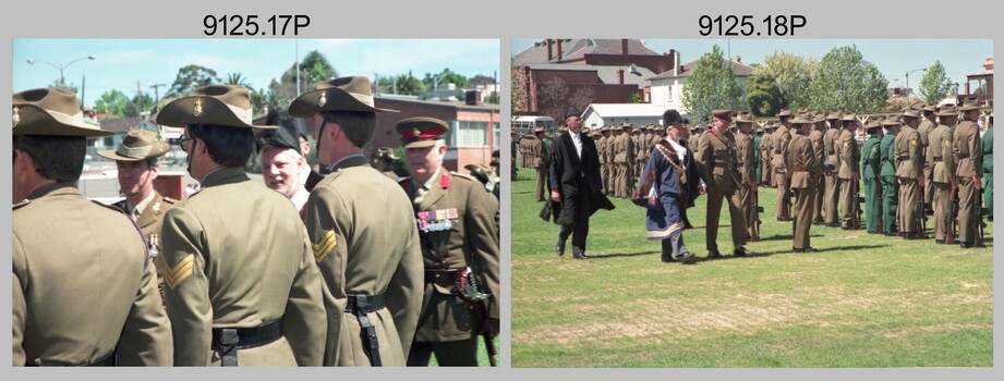 Army Svy Regt Freedom of Entry Parade, 1990