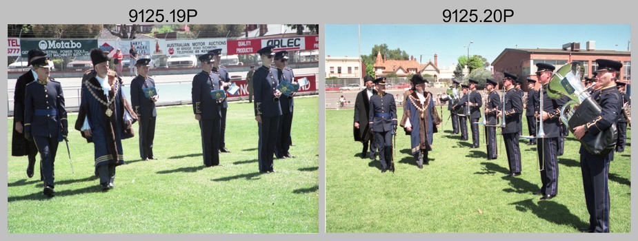 Army Svy Regt Freedom of Entry Parade, 1990.