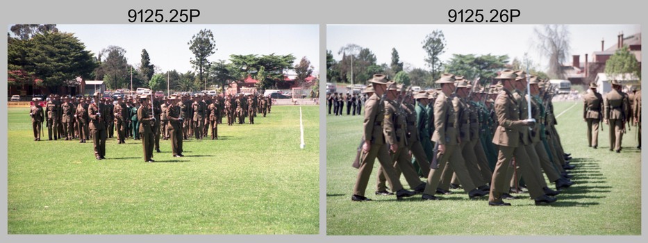 Army Svy Regt Freedom of Entry Parade, 1990.