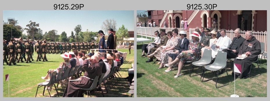 Army Svy Regt Freedom of Entry Parade, 1990.