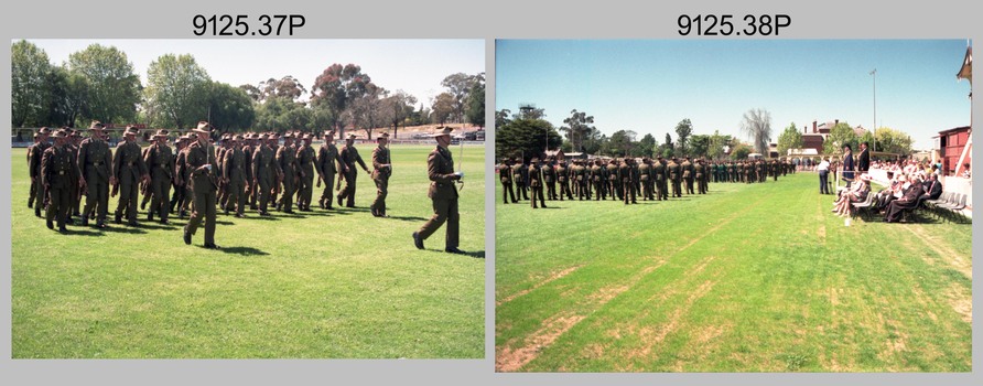 Army Svy Regt Freedom of Entry Parade, 1990.