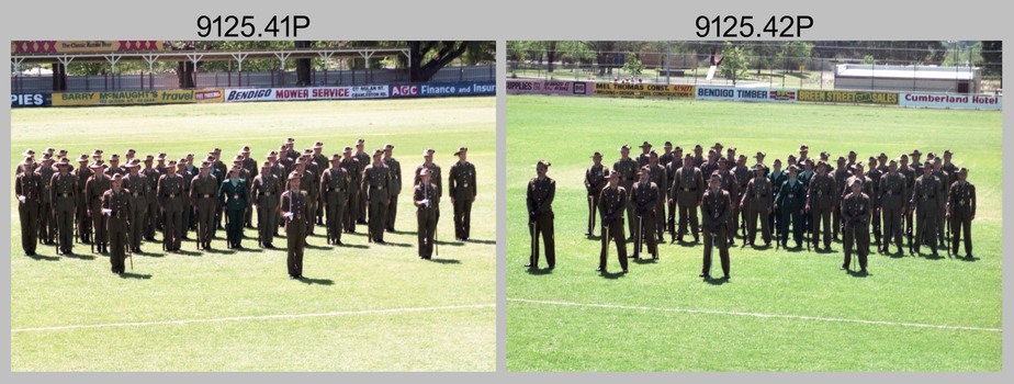 Army Svy Regt Freedom of Entry Parade, 1990.