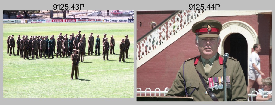 Army Svy Regt Freedom of Entry Parade, 1990.