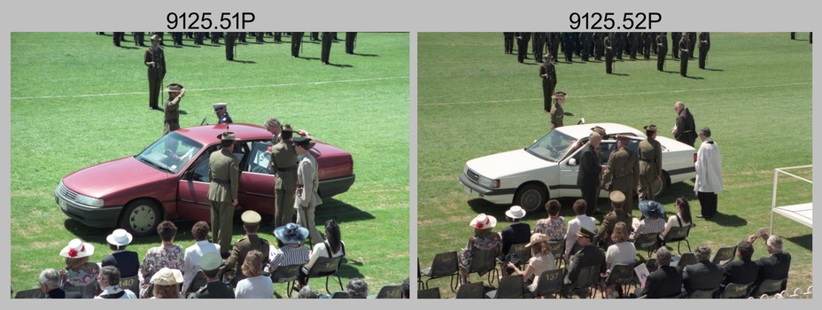 Army Svy Regt Freedom of Entry Parade, 1990.