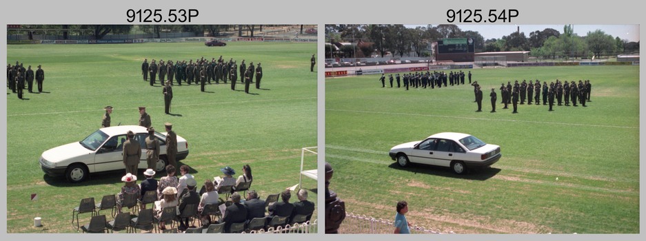 Army Svy Regt Freedom of Entry Parade, 1990.
