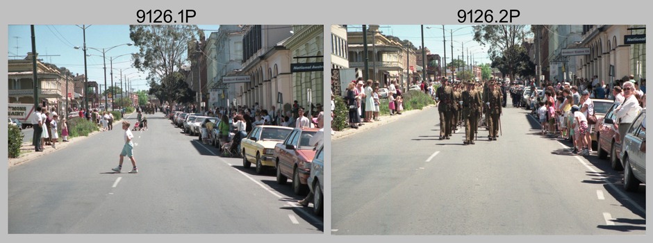 Army Svy Regt Freedom of Entry Parade, 1990. 