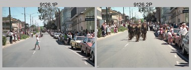Army Svy Regt Freedom of Entry Parade, 1990. 