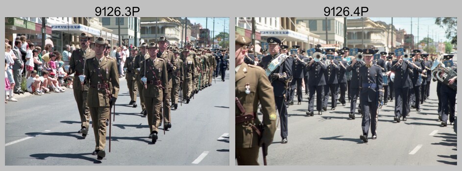 Army Svy Regt Freedom of Entry Parade, 1990. 