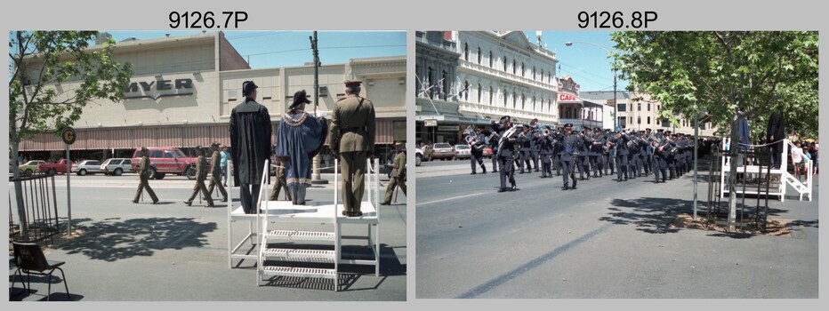 Army Svy Regt Freedom of Entry Parade, 1990. 
