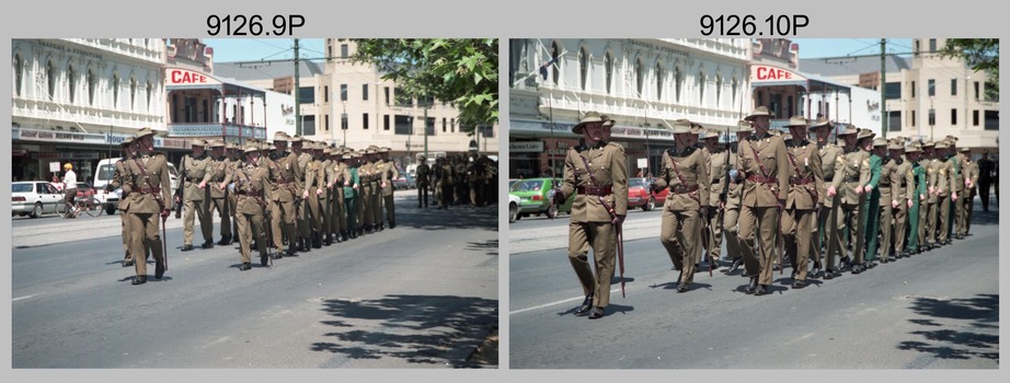 Army Svy Regt Freedom of Entry Parade, 1990. 