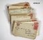 Collection of envelopes with letter, WW1.