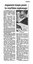 Photocopy of a newspaper article