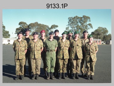Subject 1 Corporal Course Group Photographs, 1990. 