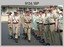 CO's Parade at the Army Survey Regiment, Fortuna Villa, Bendigo. 1990.