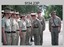 CO's Parade at the Army Survey Regiment, Fortuna Villa, Bendigo. 1990.