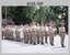 CO's Parade at the Army Survey Regiment, Fortuna Villa, Bendigo. 1990.