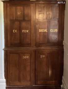 Unit Association cupboards soldiers memorial institute Bendigo