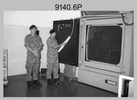 Lithographic Squadron Technical Training Course at the Army Survey Regiment, Bendigo. 1990.