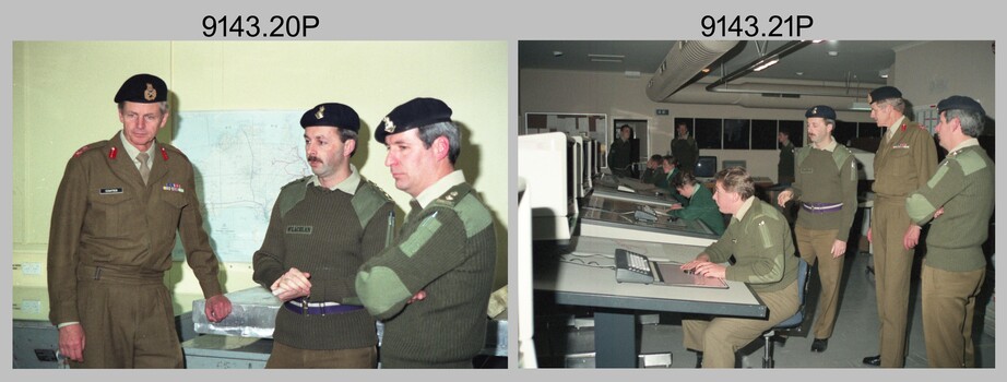 Chief of the General Staff and RSM-A Visit to the Army Survey Regiment, 1990.