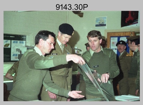 Chief of the General Staff and RSM-A Visit to the Army Survey Regiment, 1990.