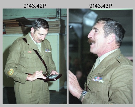 Chief of the General Staff and RSM-A Visit to the Army Survey Regiment, 1990.