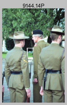 Chief of the General Staff Visit to the Army Survey Regiment 1990. 