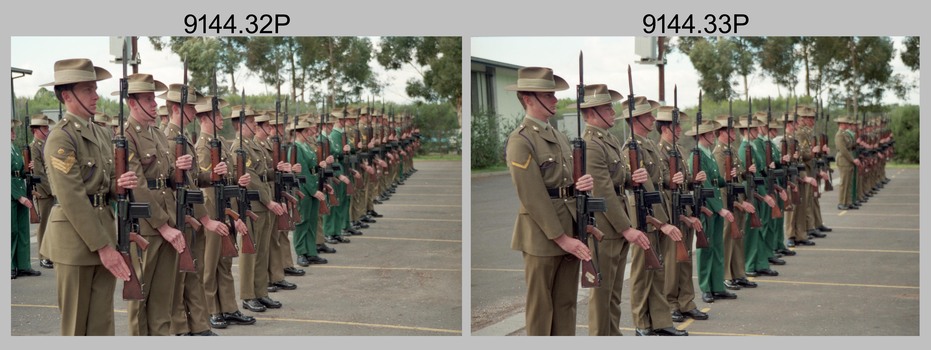 Chief of the General Staff Visit to the Army Survey Regiment 1990. 