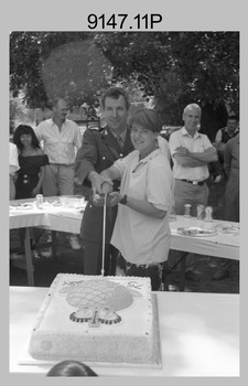Corps Day Family BBQ, Army Survey Regiment, Fortuna Villa, Bendigo. 1990.