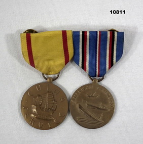 Two WW2 US Service Medals.