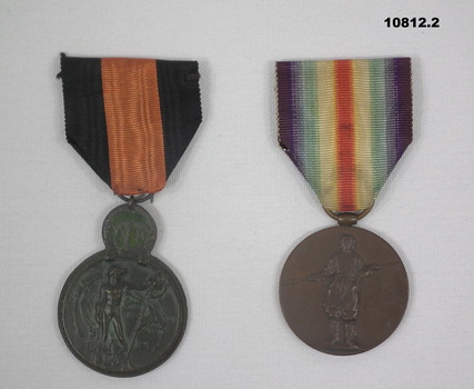 Japanese and Belgium WW1 medals.