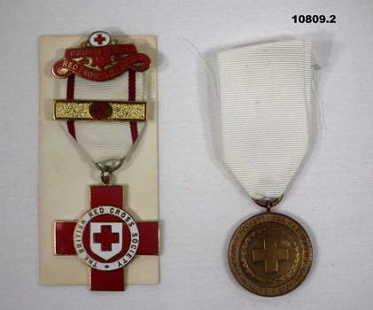 British Red Cross Medals, WW1 & WW2.