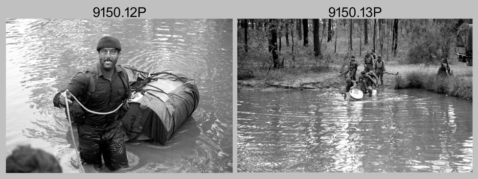 Field Phase Water Crossing - Army Survey Regiment Regimental Training. 1988.