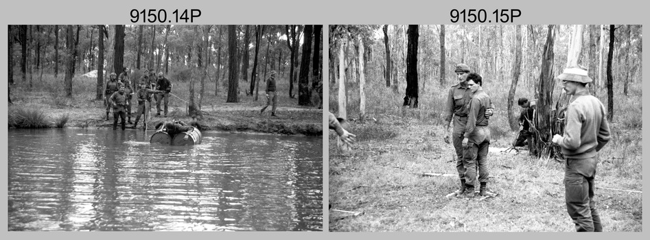 Field Phase Water Crossing - Army Survey Regiment Regimental Training. 1988.
