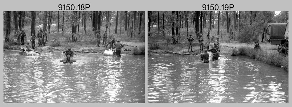 Field Phase Water Crossing - Army Survey Regiment Regimental Training. 1988.