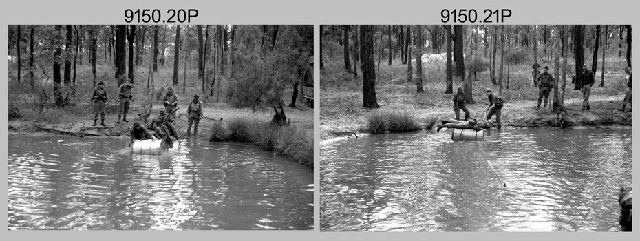 Field Phase Water Crossing - Army Survey Regiment Regimental Training. 1988.