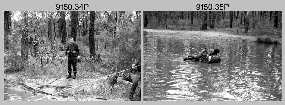 Field Phase Water Crossing - Army Survey Regiment Regimental Training. 1988.